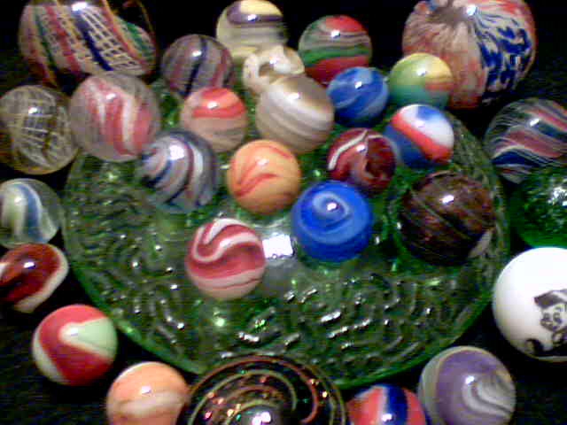 a small sample of coming forsale marbles