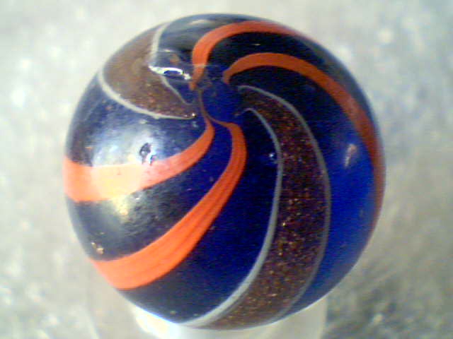 FABULIOUS ANTIQUE MID 1800's 3/4"(LUTZ)LIGHT WEAR (9.2) $1000